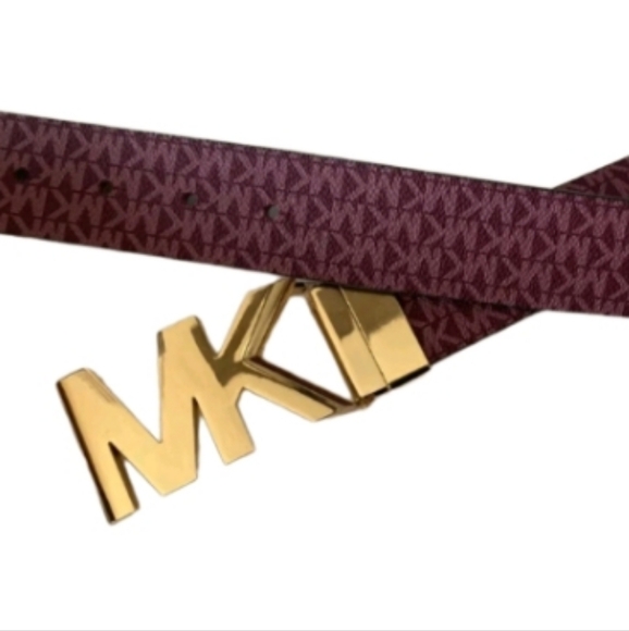 NEW! MICHAEL KORS Reversible Signature Logo Belt XL. - Picture 1 of 6